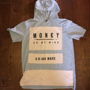 Hooded Short sleeve Shirt